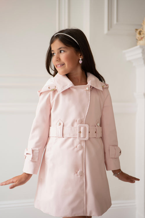 'Mini' 'Ingrid' Raincoat in Rosa