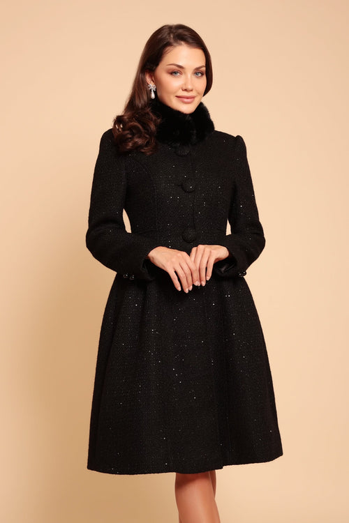 Women's Faux Fur Coats | Santinni Tagged "black" Santinni Women's Faux Fur Coats | Santinni Tagged "black" Santinni