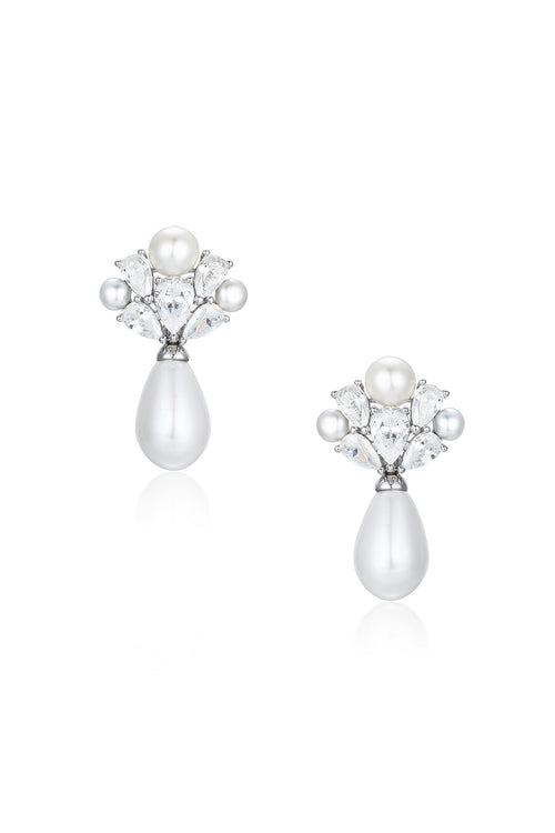 Beloved Freshwater Pearl Silver Earrings