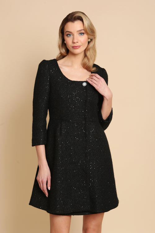 Women's Dress Coats | Long & Short | Santinni Tagged "black" Santinni Women's Dress Coats | Long & Short | Santinni Tagged "black" Santinni